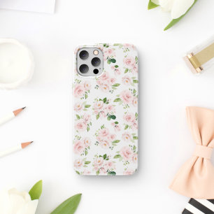 Pink Flowers, Pink Roses, Watercolor Flowers