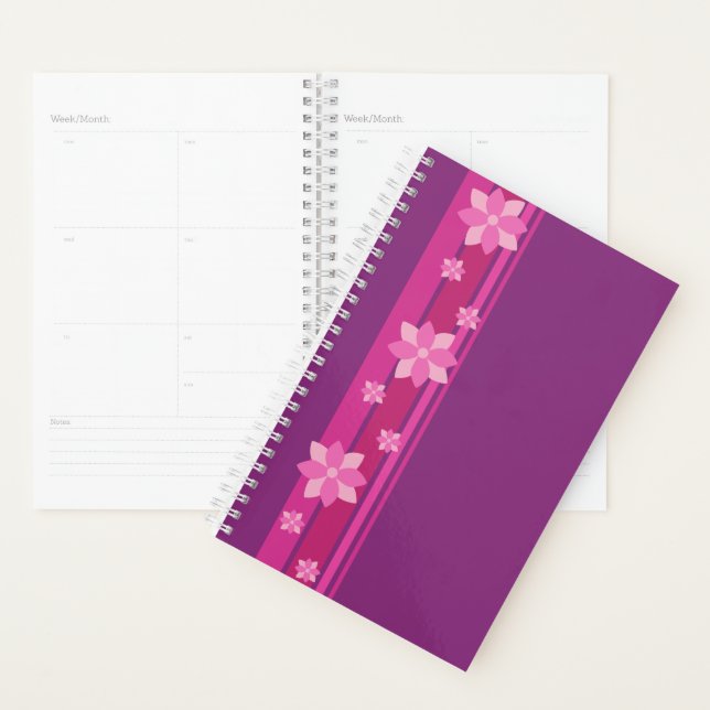 Pink Flowers Planner (Display)