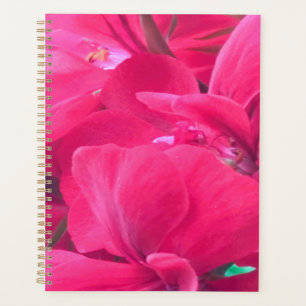 Pink Flowers Planner