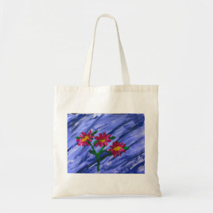 Pink Flowers Tote Bag