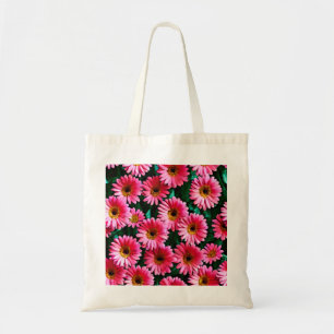 Pink Flowers Tote Bag