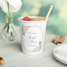 Pink Flowers, White Flowers, Boho, Bridal Shower