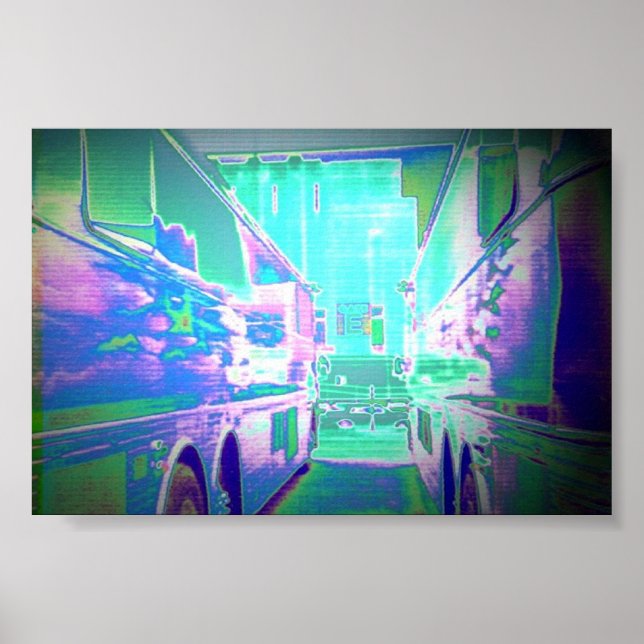 Pink Floyd Bus E Gate Poster (Front)