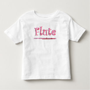 Pink Flute Toddler T-Shirt