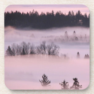 Pink Fog Blanket. Coaster