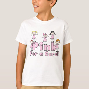 Pink For a Cure Kid's T-shirt