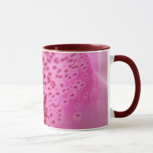 Pink Foxglove Petal Mug