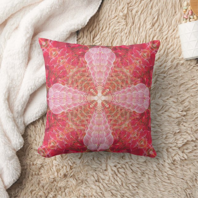 Pink Fractal | Cushion (Blanket)