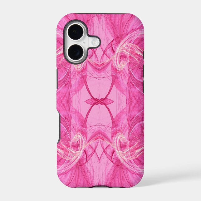 Pink Fractal iPhone 5 Custom Case-Mate ID (Back)