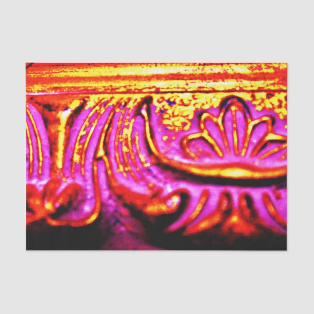 Pink Frame Tissue Paper (Front)