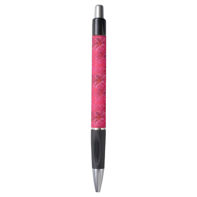 Pink Frangipani Passion, (Front Vertical)