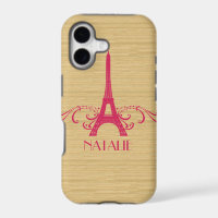 Pink French Flourish BT iPhone 5 Case