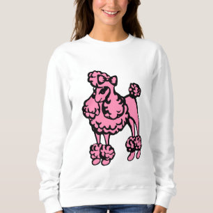 Pink French Poodle Sweatshirt Gift