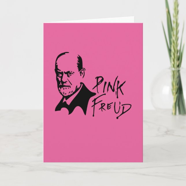 PINK FREUD Psychoanalysis Sound Edition Card (Front)