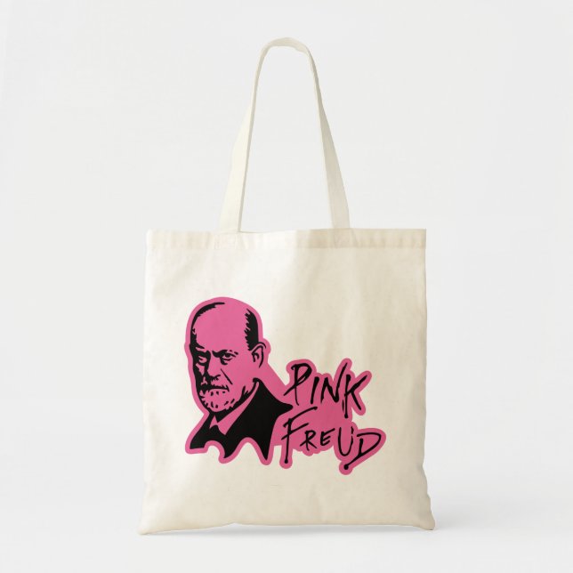 PINK FREUD Psychoanalysis Sound Edition Tote Bag (Front)