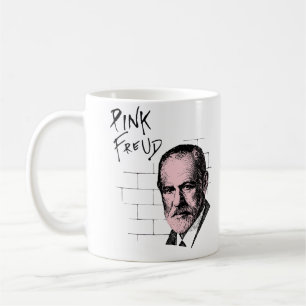 Pink Freud Sigmund Freud Coffee Mug