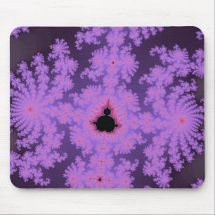 Pink Fronds Mousepad