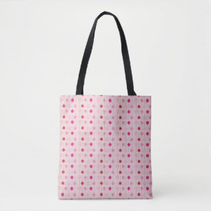 Pink Frosted Cake Pop Pops Sprinkles Print Tote Bag