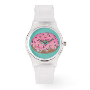 Pink Frosted Doughnut Sprinkles Doughnut Junk Food Watch