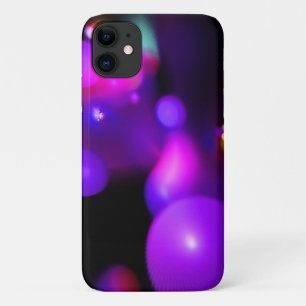 PINK FUCHSIA PURPLE FRACTAL BUBBLES Case-Mate iPhone CASE