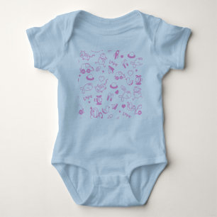 Pink Fun Baby T-Shirt Baby Bodysuit