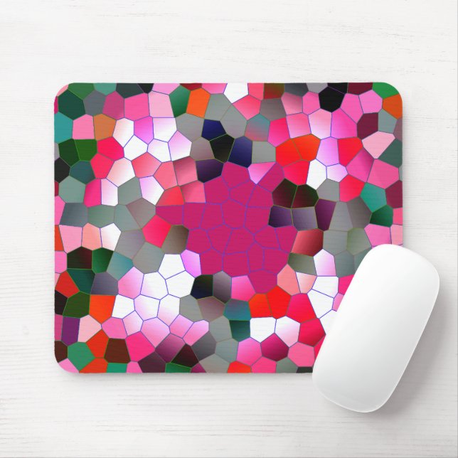 Pink Fun..... Mouse Pad (With Mouse)