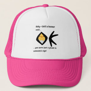 Pink Funny Humor Trucker Hat