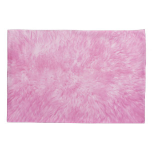 Pink Fur Frenzy Pillow Case