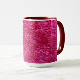 Pink fur Print Mug