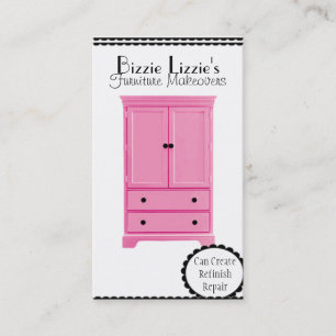 Pink Furniture Business Card