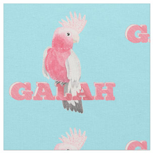 Pink Galah Fabric