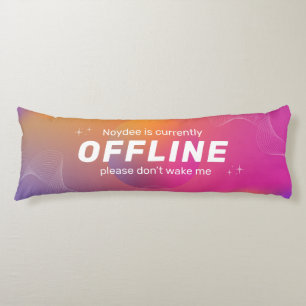 Pink Gamer Offline, Sleeping Body Cushion