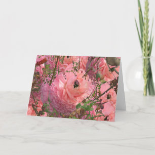 Pink Garden Card