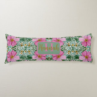 Pink Garden Mosaic Body Cushion