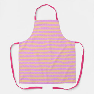 Pink Geometric Apron