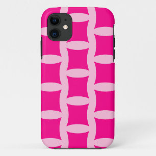 Pink Geometric Clean Case-Mate iPhone Case