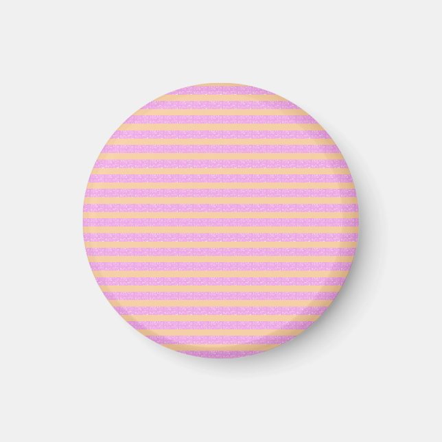 Pink Geometric  Magnet (Front)