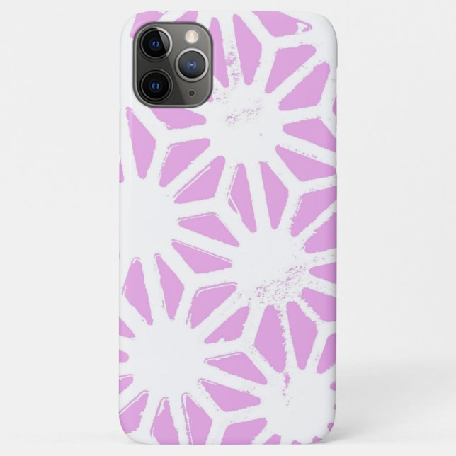 Pink geometric pattern Case-Mate iPhone case (Back)