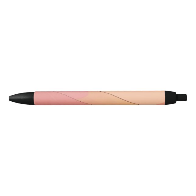 Pink geometric  pattern Pen (Front)