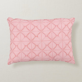 Pink Geometric Pattern with Modern Abstract Decorative Cushion