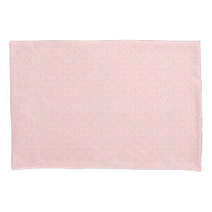 Pink Geometric Pattern with Modern Abstract Pillowcase