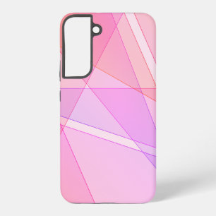 Pink Geometric Samsung Galaxy Case