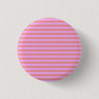 Pink Geometric Stripes 3 Cm Round Badge