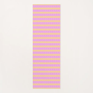Pink Geometric  Yoga Mat