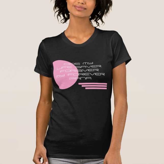 Pink Geometrical Faith Logo Jesus Christian Slang T-Shirt (Front)