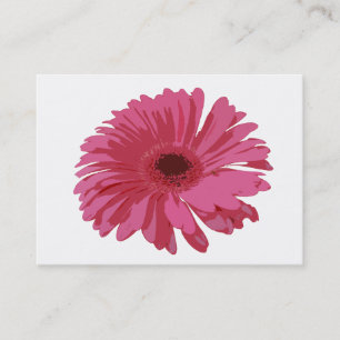 Pink Gerbera CO ACEO Business Card