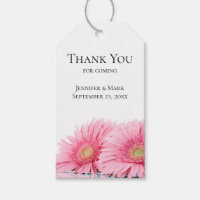 Pink Gerbera Daisies Stylish Photography Wedding