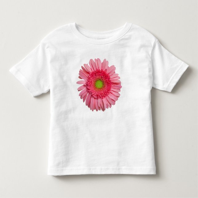 Pink Gerbera Daisy Toddler T-Shirt (Front)