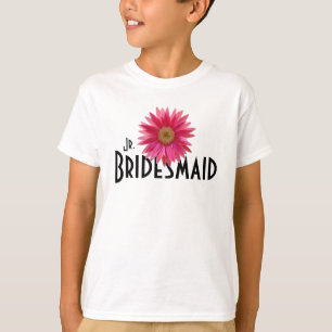 Pink Gerbera Daisy/ Wedding T-Shirt