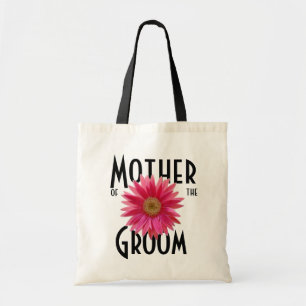 Pink Gerbera Daisy/ Wedding Tote Bag